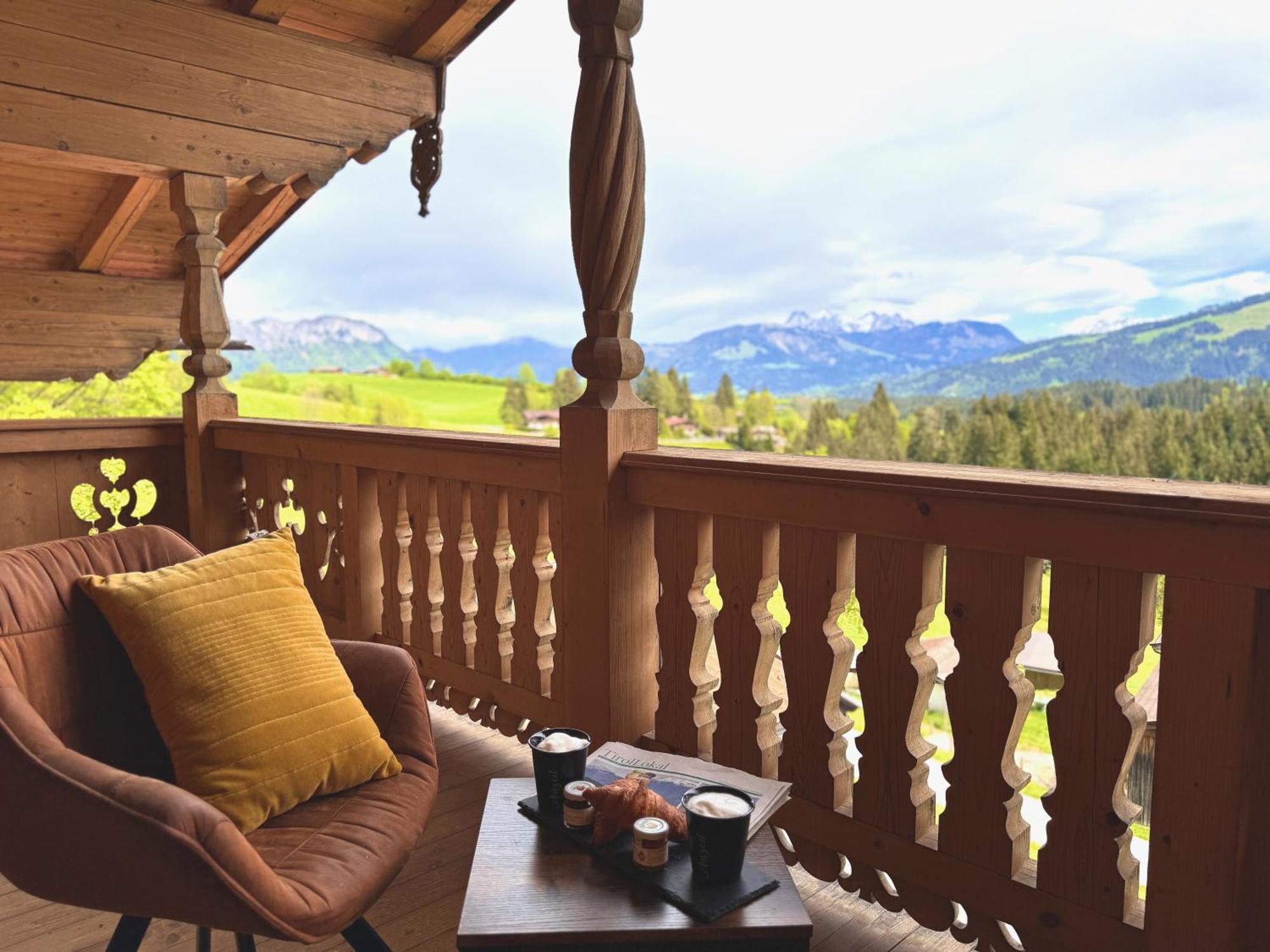 5* Panorama Chalet Mit Sauna By Belle Stay Going am Wilden Kaiser Ngoại thất bức ảnh