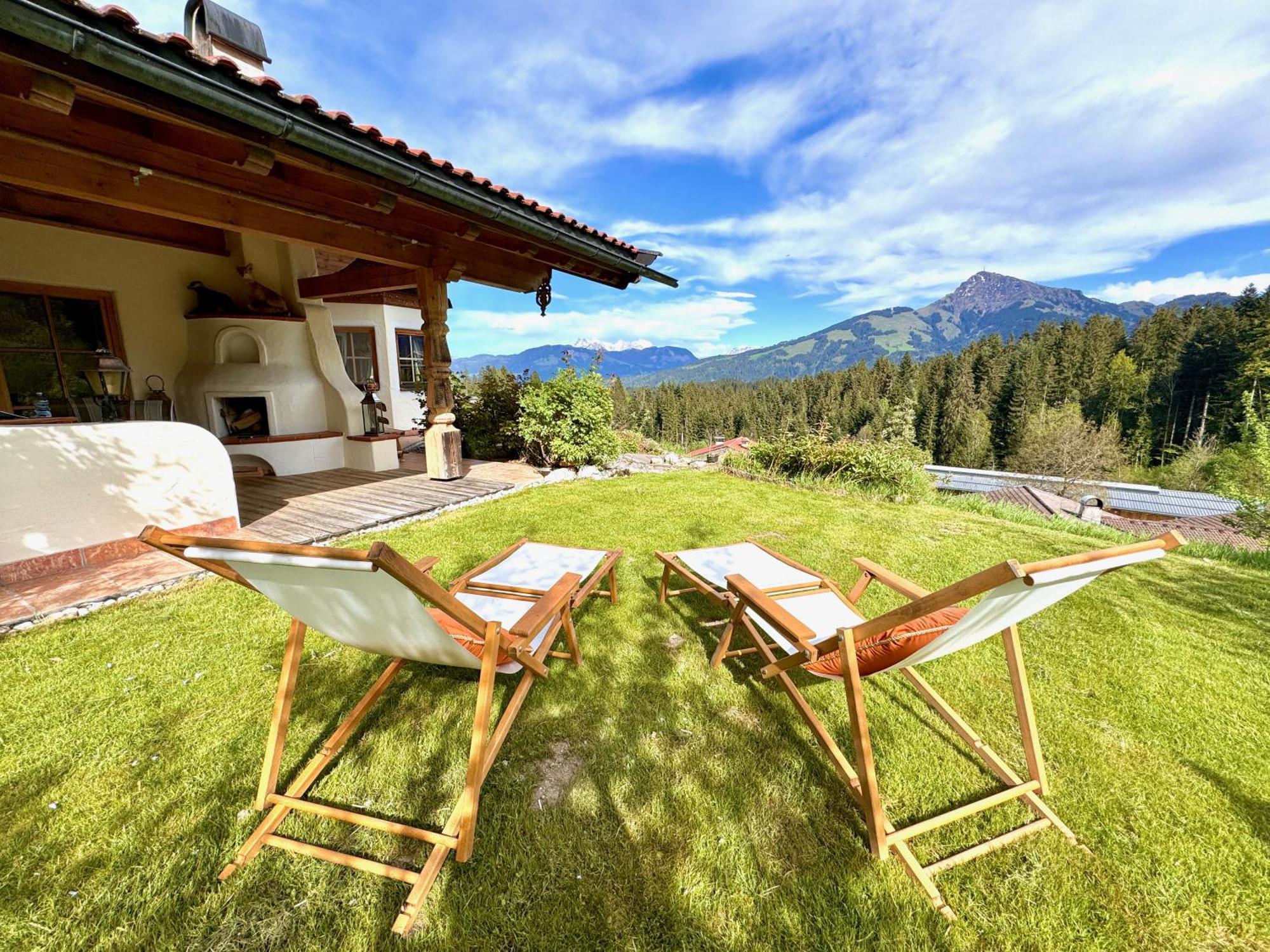 5* Panorama Chalet Mit Sauna By Belle Stay Going am Wilden Kaiser Ngoại thất bức ảnh